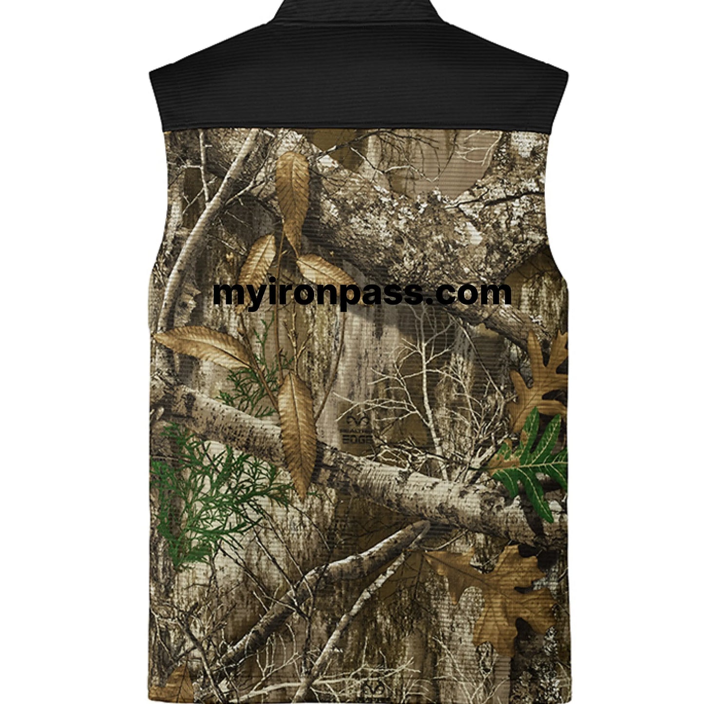 Deep Black/ Realtree Edge - BACK